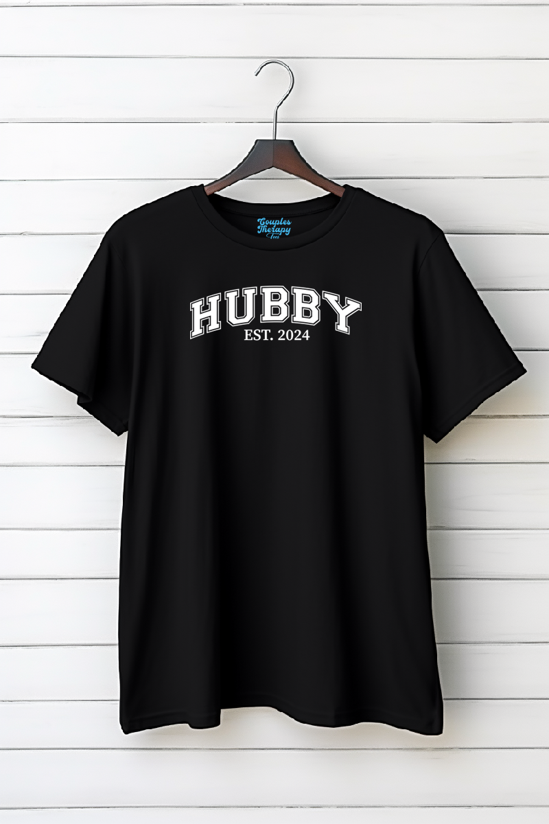 Hubby & Wifey Varsity - Personalized