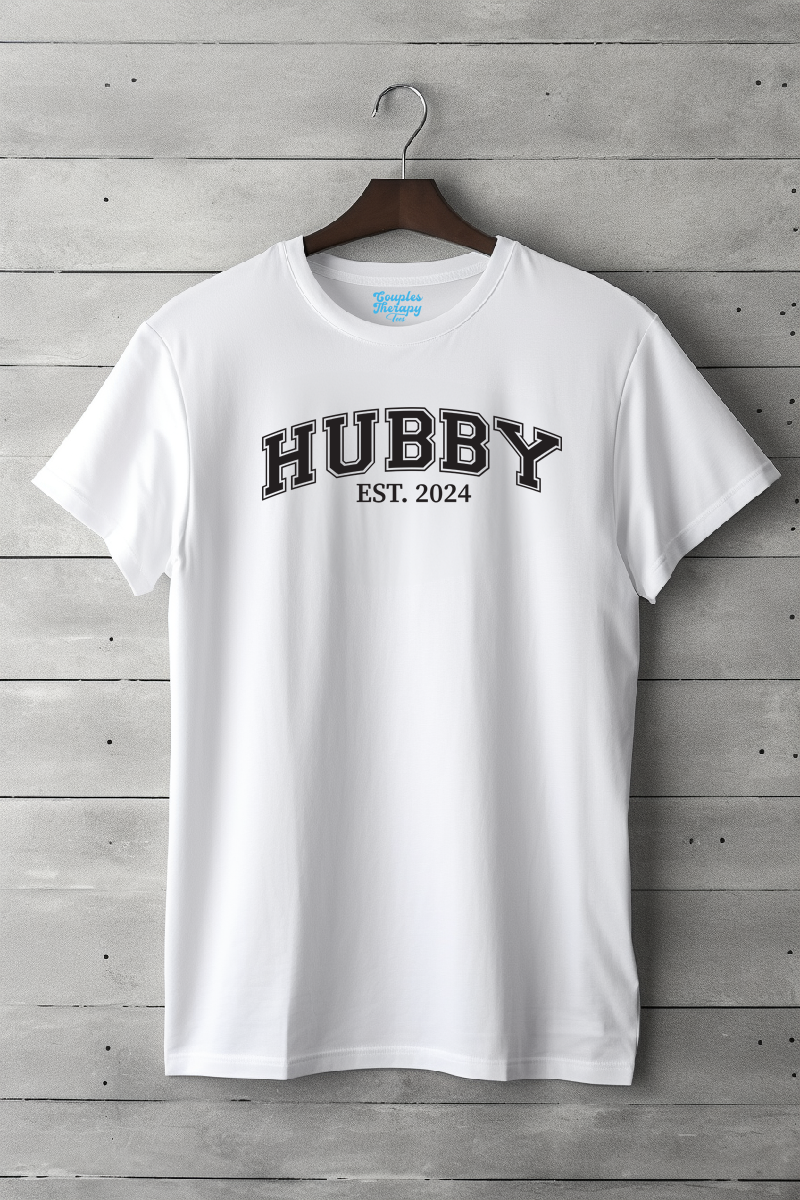 Hubby & Wifey Varsity - Personalized