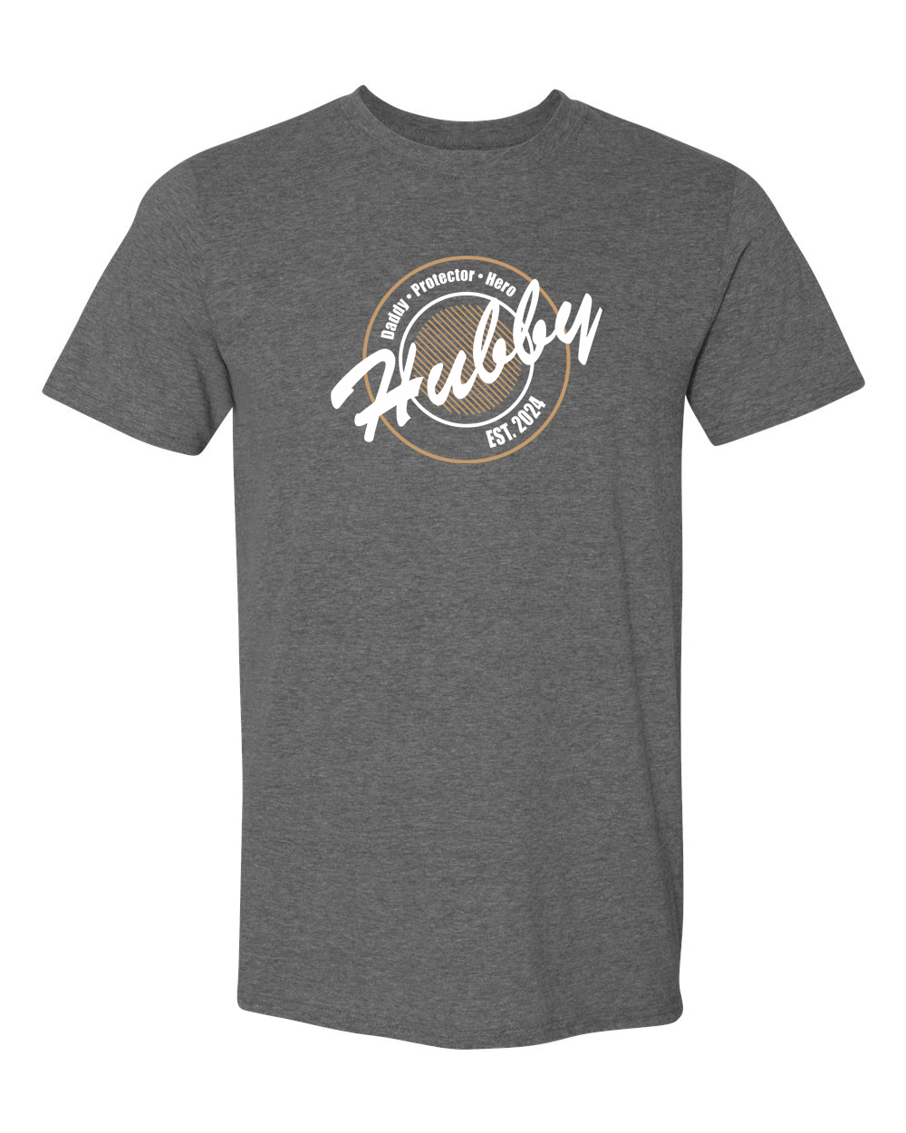 Hubby & Wifey Vintage Circle - Personalized