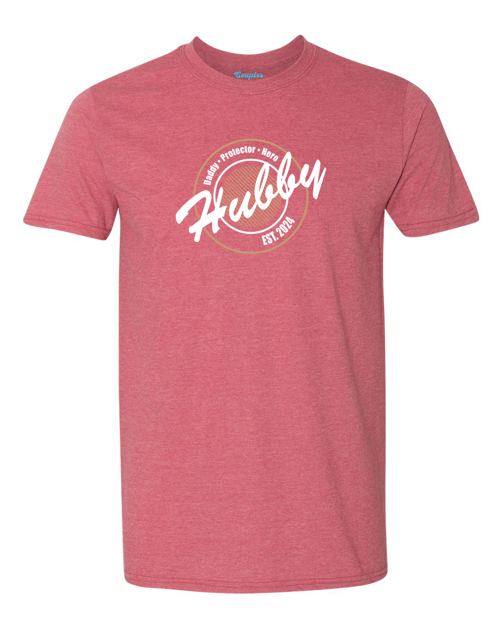 Hubby & Wifey Vintage Circle - Personalized
