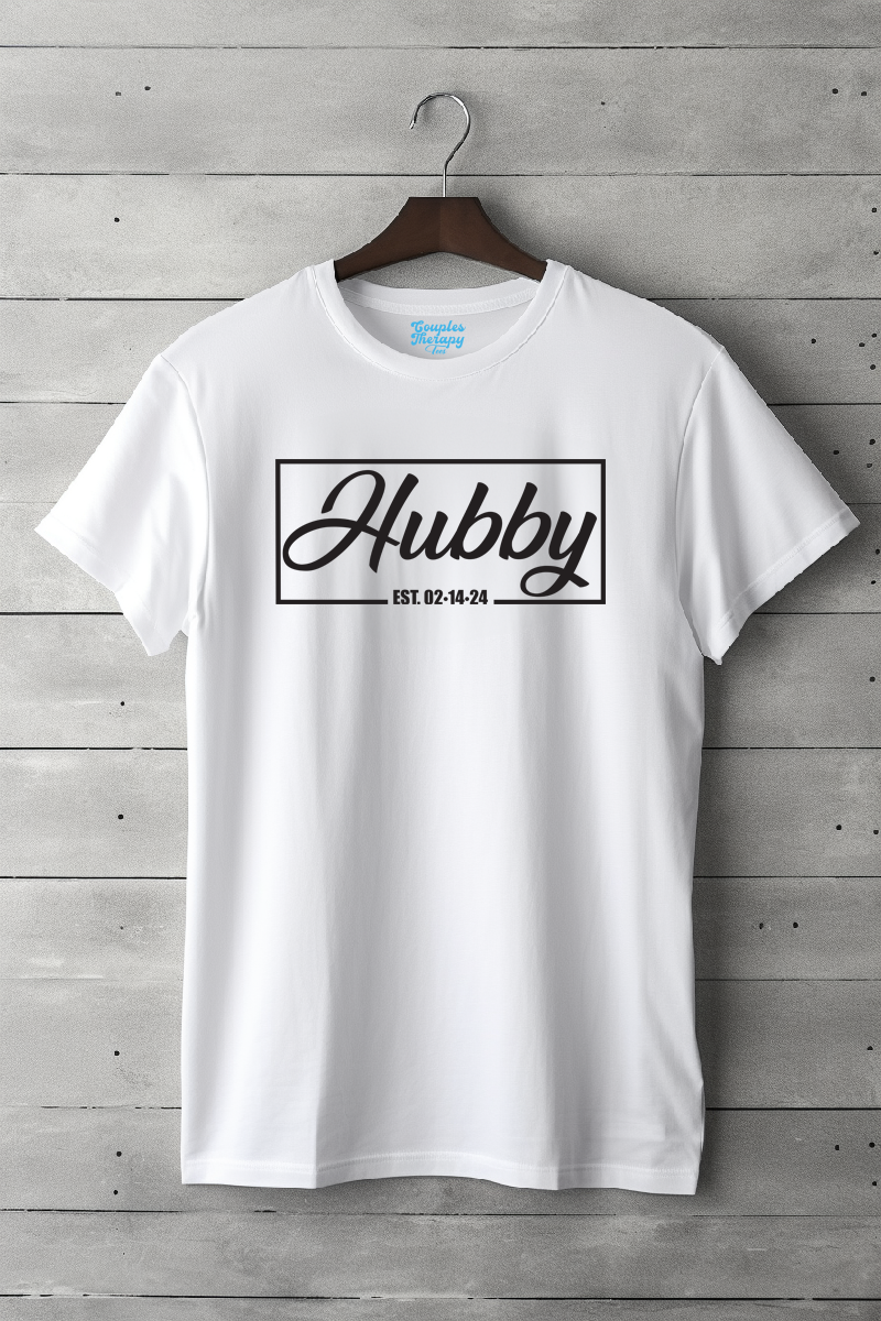 Hubby & Wifey Est. - Personalized