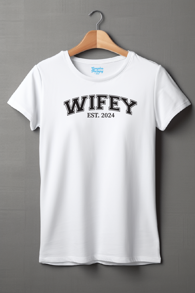 Hubby & Wifey Varsity - Personalized