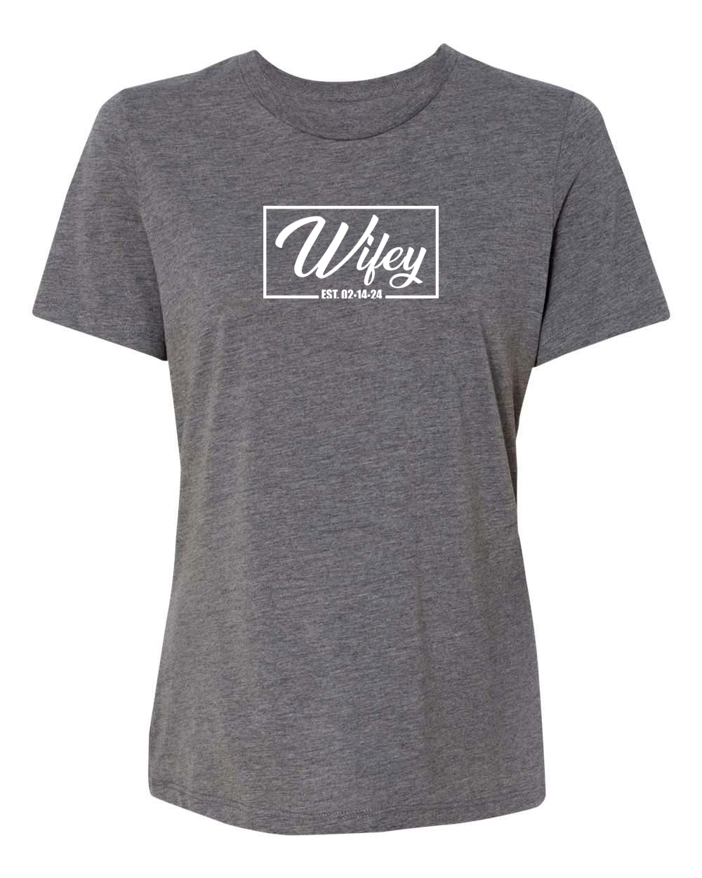 Hubby & Wifey Est. - Personalized