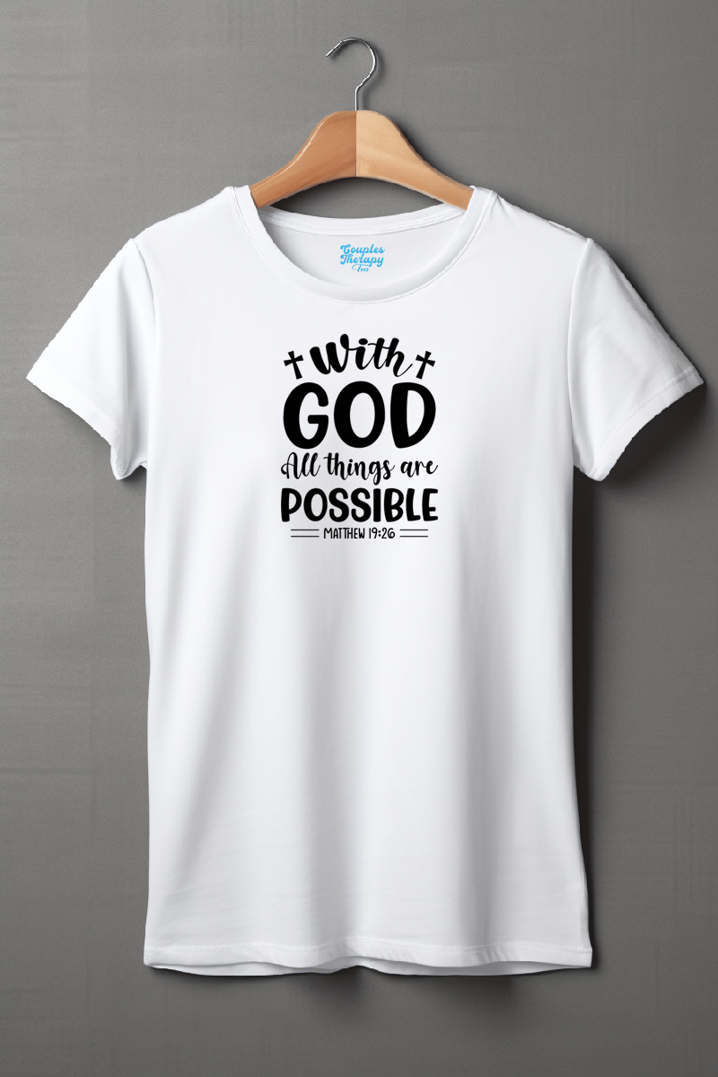 With God All Things Are Possible