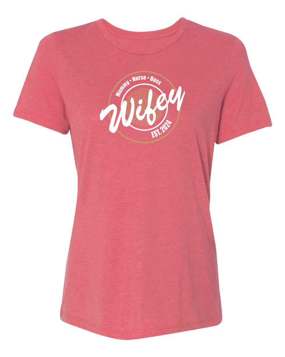 Hubby & Wifey Vintage Circle - Personalized